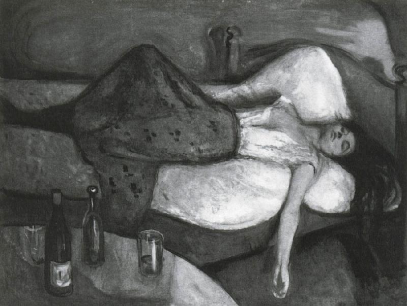 Edvard Munch Der Tag Danach oil painting image